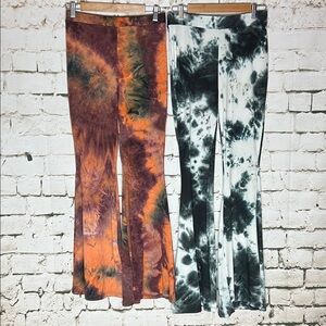 Tie-Dye Flared Legging duo